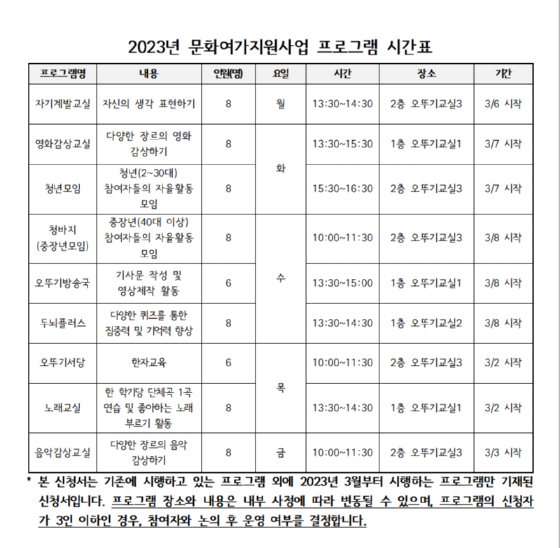 2023년 문화여가지원사업 프로그램 시간표.png