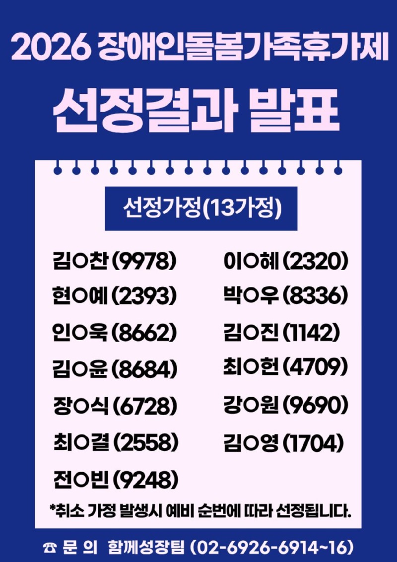 2026년 장애인돌봄가족휴가제 선정결과 발표 안내.jpg